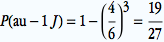 Quelle est la probabilit� pour que