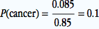 b) P = 3/25